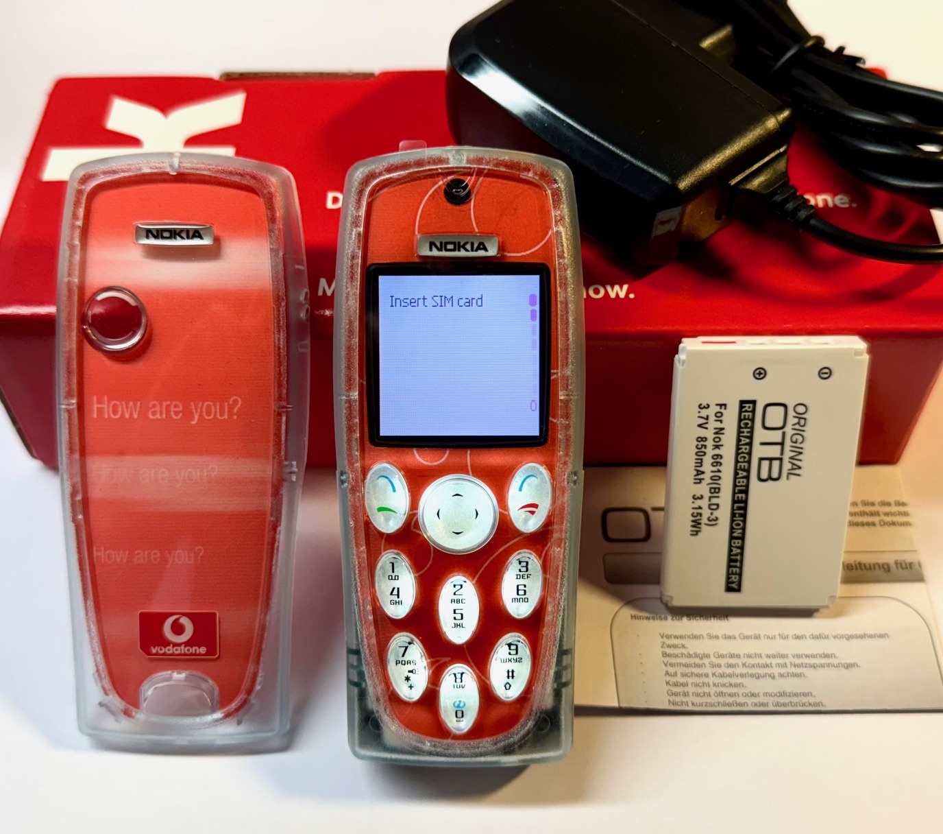 Nokia 3200 RH-30 Tasten-Handy Tri-Band Mobile Phone GPRS Kamera Neu New Box