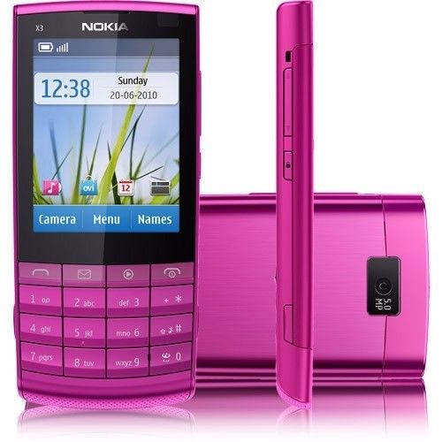 Nokia X3-02 Touch & Type Handy Quad-Band UMTS GPRS Bluetooth Kamera MP3 wie Neu