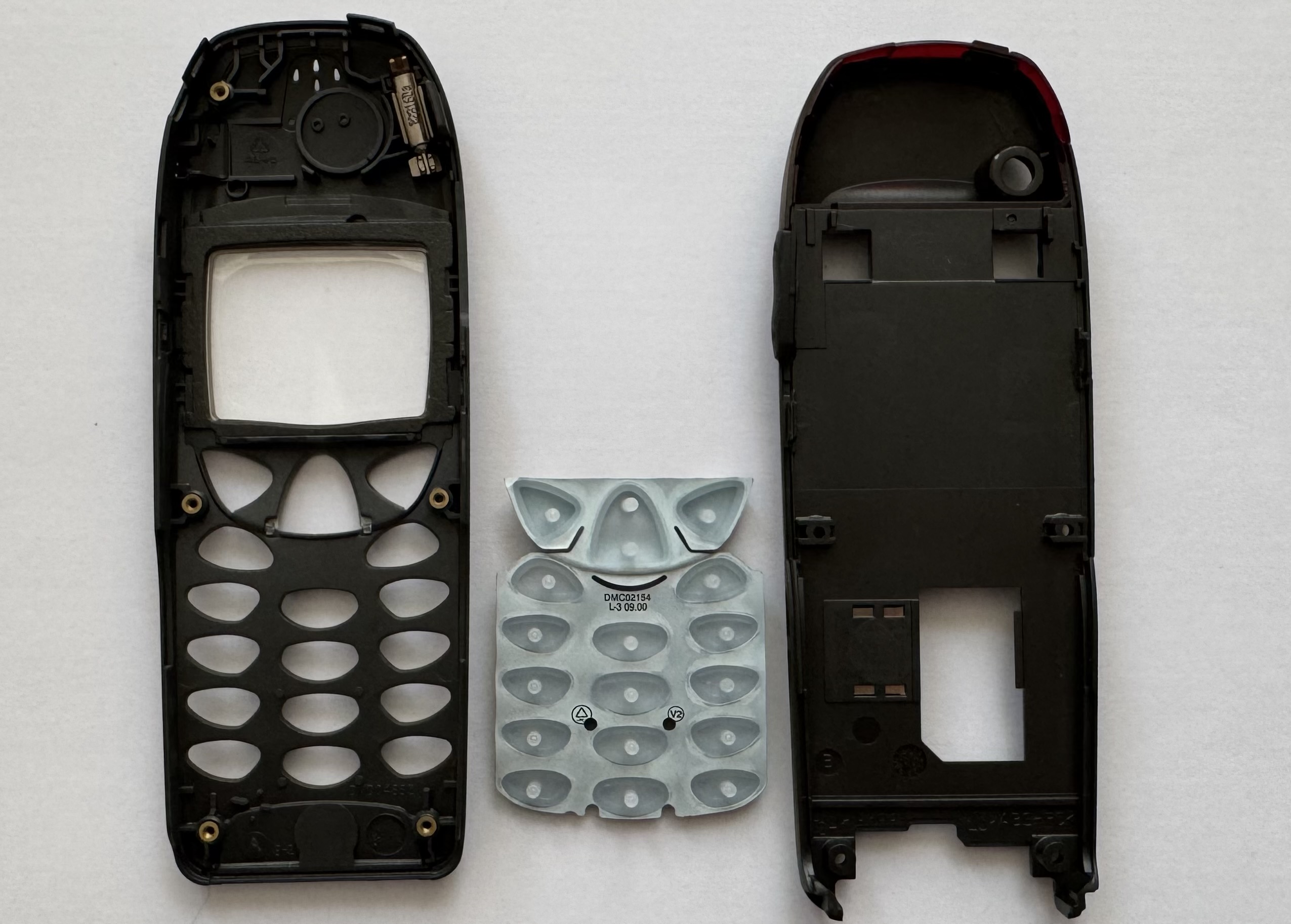 Original Nokia 6210 A/B-Cover Set Oberschale Gehäuse Tastatur Front Back Housing Keypad