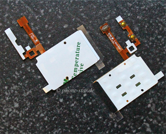 Original Sony Ericsson C903 Tastatur-Modul UI-Board Flexkabel Flex Cable Ribbon Neu