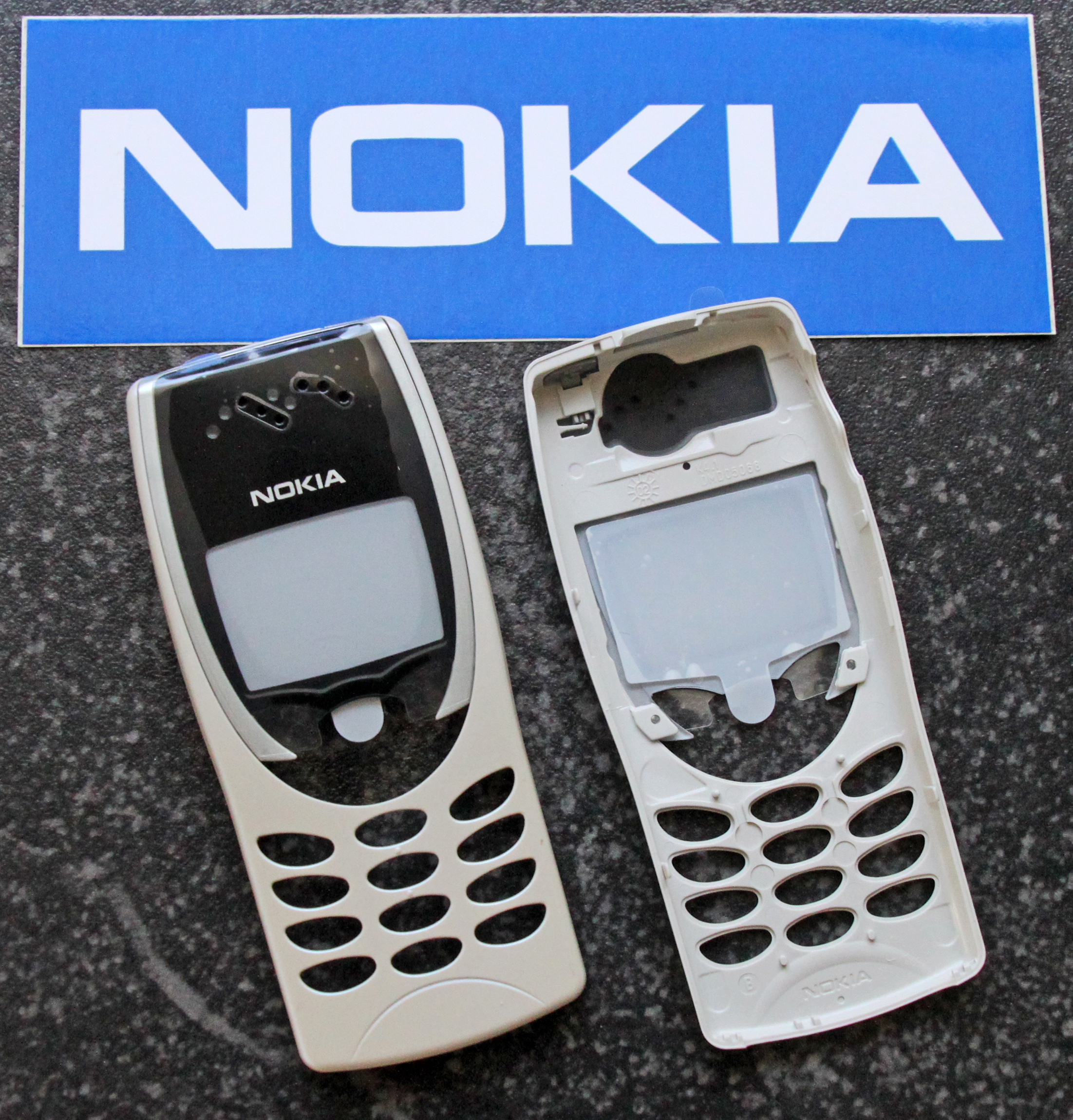 Original Nokia 8210 A-Cover Gehäuse Oberschale Housing Fascia Front Assembly White Neu