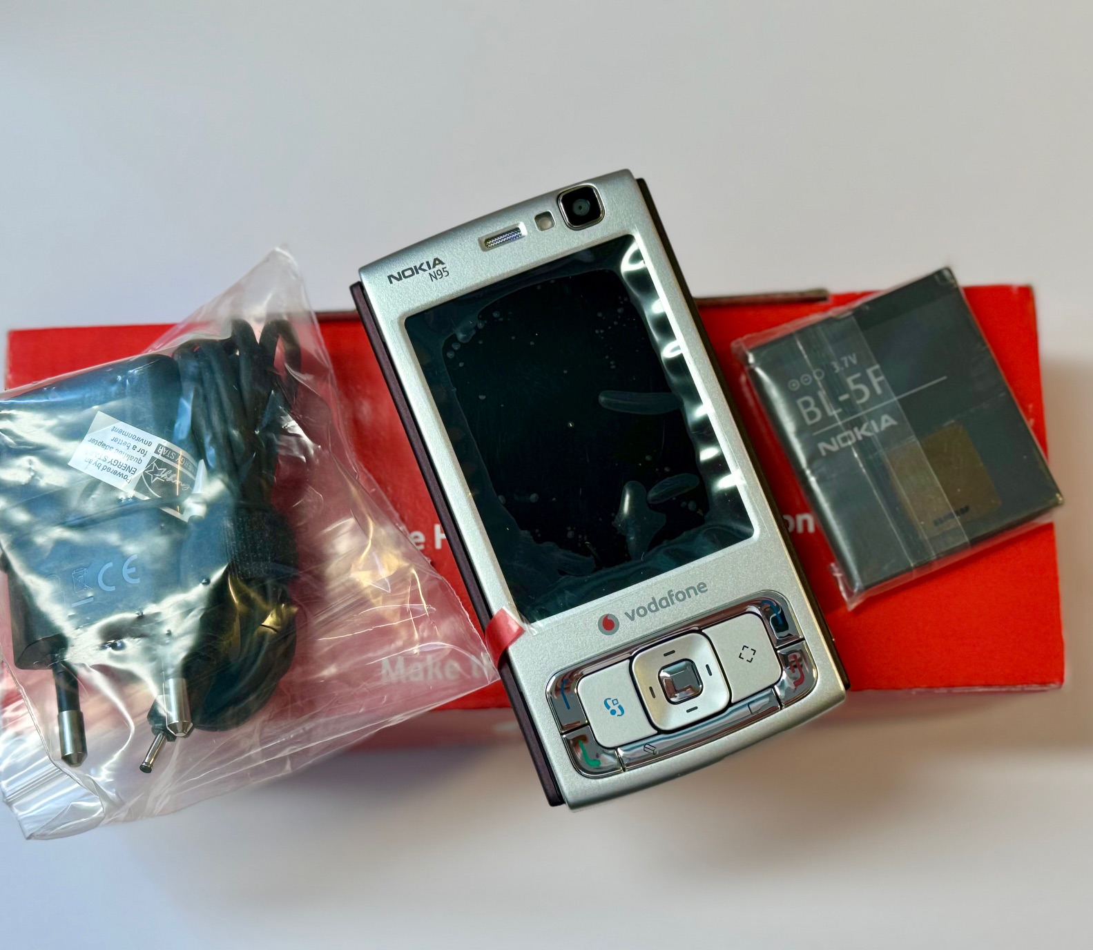 Nokia N95-1 Slider-Handy Quad-Band UMTS Multimedia Smartphone 5-Megapixel-Kamera (SWAP)