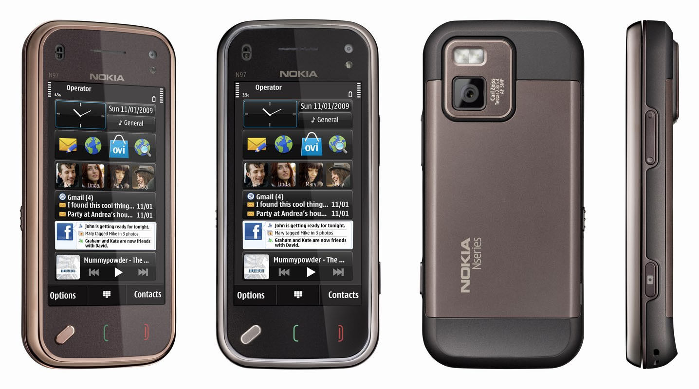 Nokia N97-4 mini 8GB RM-555 Handy Smartphone Touch Kamera MP3 WLAN UMTS Neu New