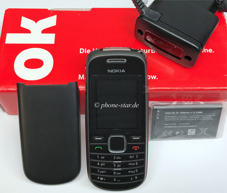 Nokia 1661 RH-122 Tasten-Handy Klein Leicht Dual-Band Unlocked Mobile Phone Neu New