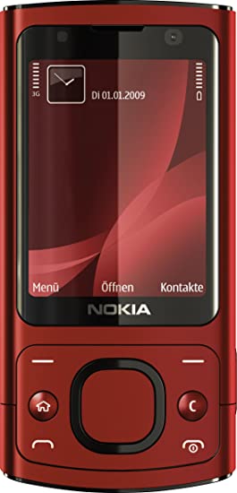 Nokia 6700 slide Tasten-Handy (Slider, UMTS, GPRS, Bluetooth, 5 MP Kamera, MP3-Player)