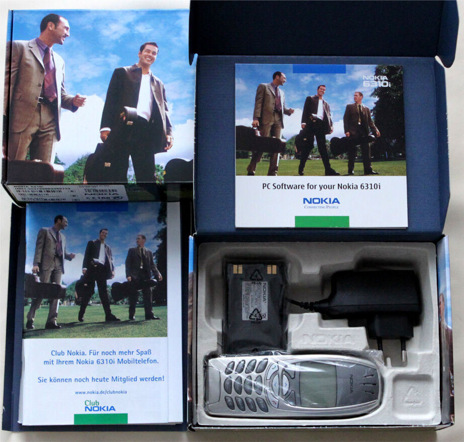 Nokia 6310i 6310 i Business Handy Bluetooth Mercedes-Benz BMW Audi VW Neu & OVP (Lightning Silver)