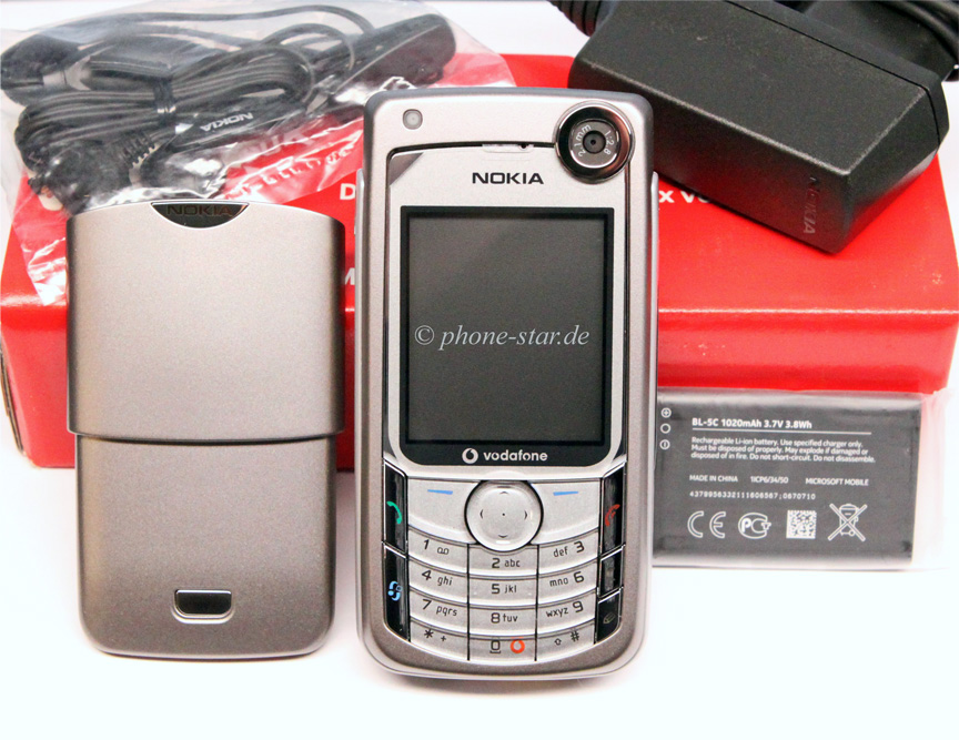 Nokia 6680 RM-36 Handy Mobile Phone Bluetooth UMTS Tri-Band Kamera MP3 Neu New