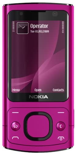 Nokia 6700 slide Tasten-Handy (Slider, UMTS, GPRS, Bluetooth, 5 MP Kamera, MP3-Player)