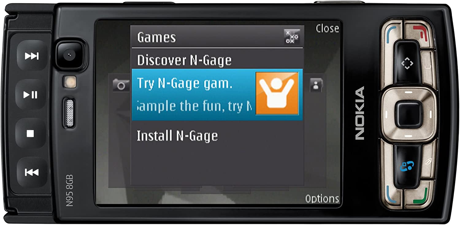 Nokia N95 8GB Slider-Handy Quad-Band UMTS Multimedia Smartphone 5-Megapixel-Kamera wie Neu