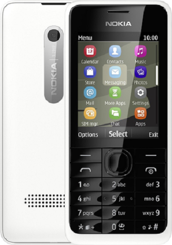 Nokia 301 Tasten-Handy Quad-Band Mobile Phone UMTS GPRS Bluetooth Kamera MP3 wie Neu