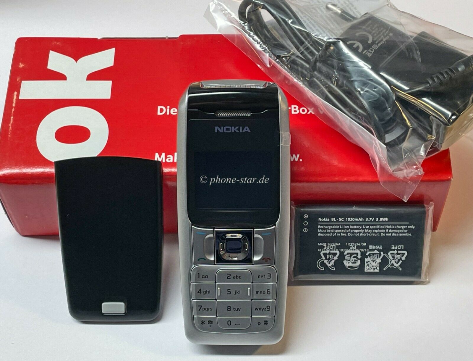 Nokia 2310 RM-189 Tasten-Handy Klein Leicht Unlocked Mobile Phone Neu New in Box