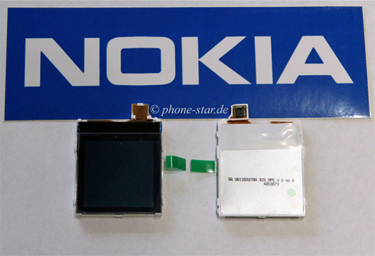 Original Nokia 2610 2626 5140i 6030 Display-Modul Bildschirm Screen (LCD CSTN 130x130 65KCO Elbe)