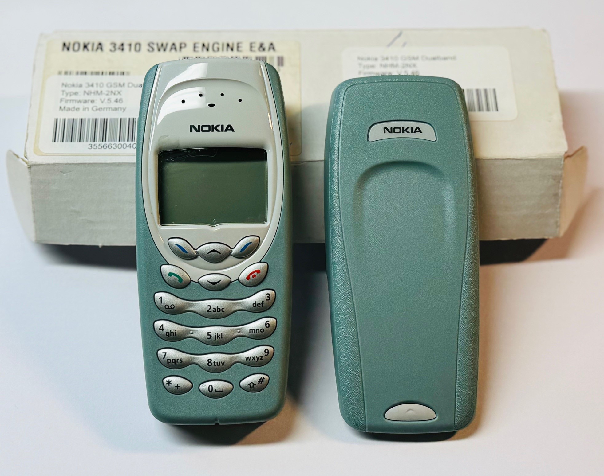 Nokia 3410 NHM-2NX Retro Tasten-Handy Unlocked Mobile Phone WAP SWAP-Box Neu