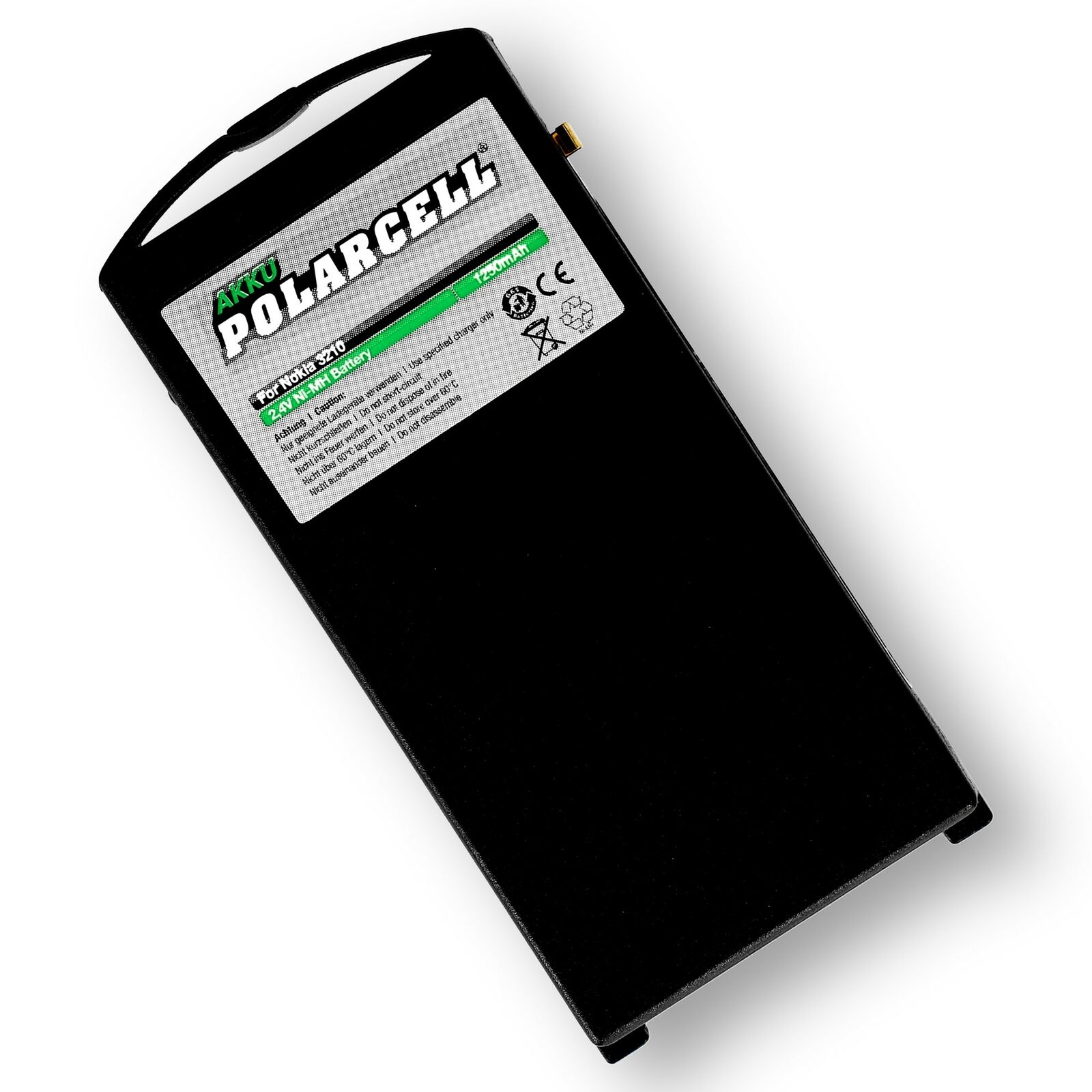 Original PolarCell NiMH Akku Nokia 3210 BML-3 Batterie Battery 1250 mAh Neu OVP