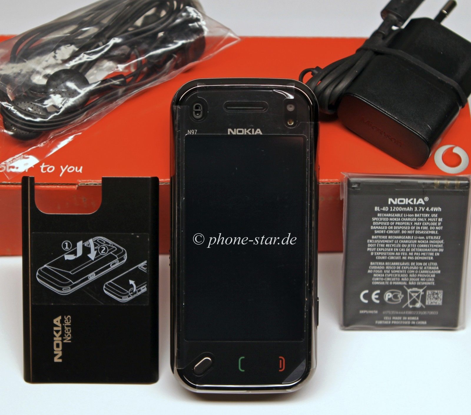 Nokia N97 mini 8GB RM-555 Handy Smartphone Touch Kamera MP3 WLAN UMTS Neu New