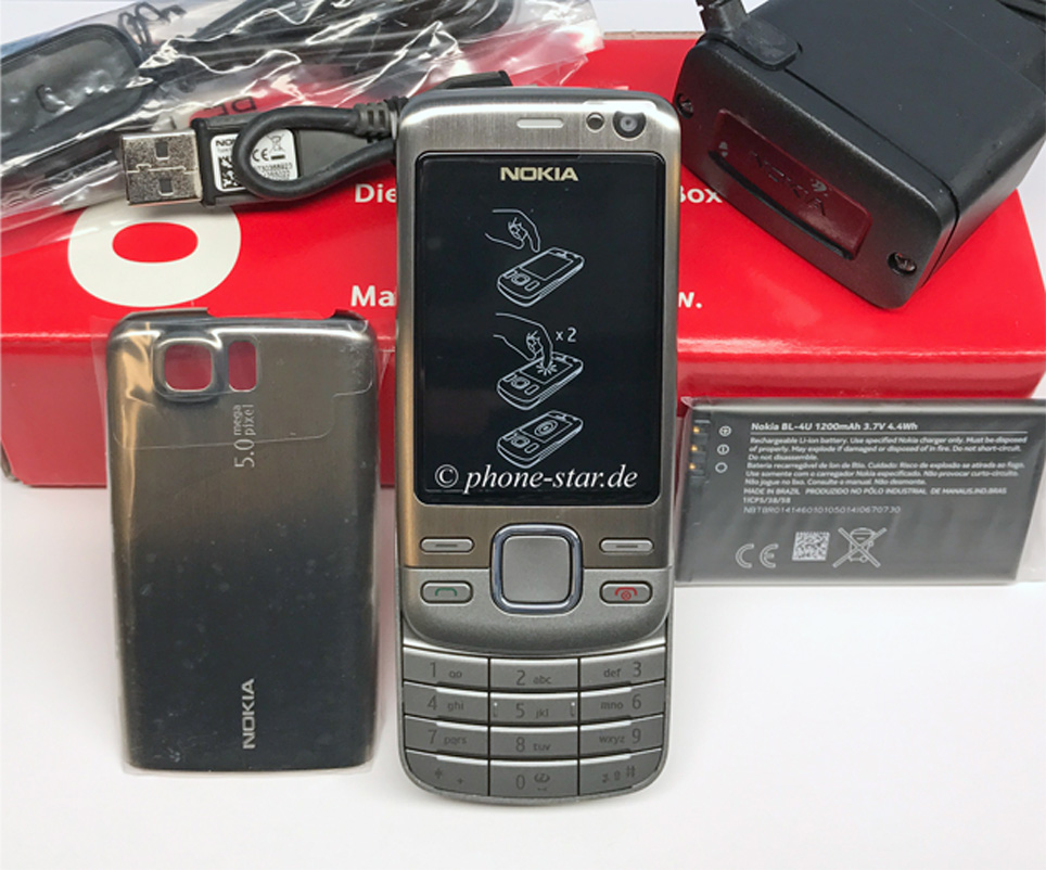 Nokia 6600i slide Handy Smartphone Unlocked Bluetooth UMTS Kamera MP3 Neu New