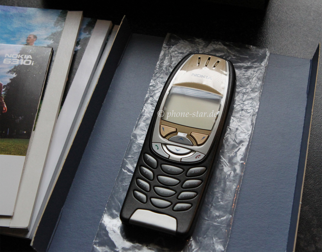 Nokia 6310i 6310 i Business Handy Bluetooth Mercedes-Benz BMW Audi VW Neu & OVP (Jet Black)
