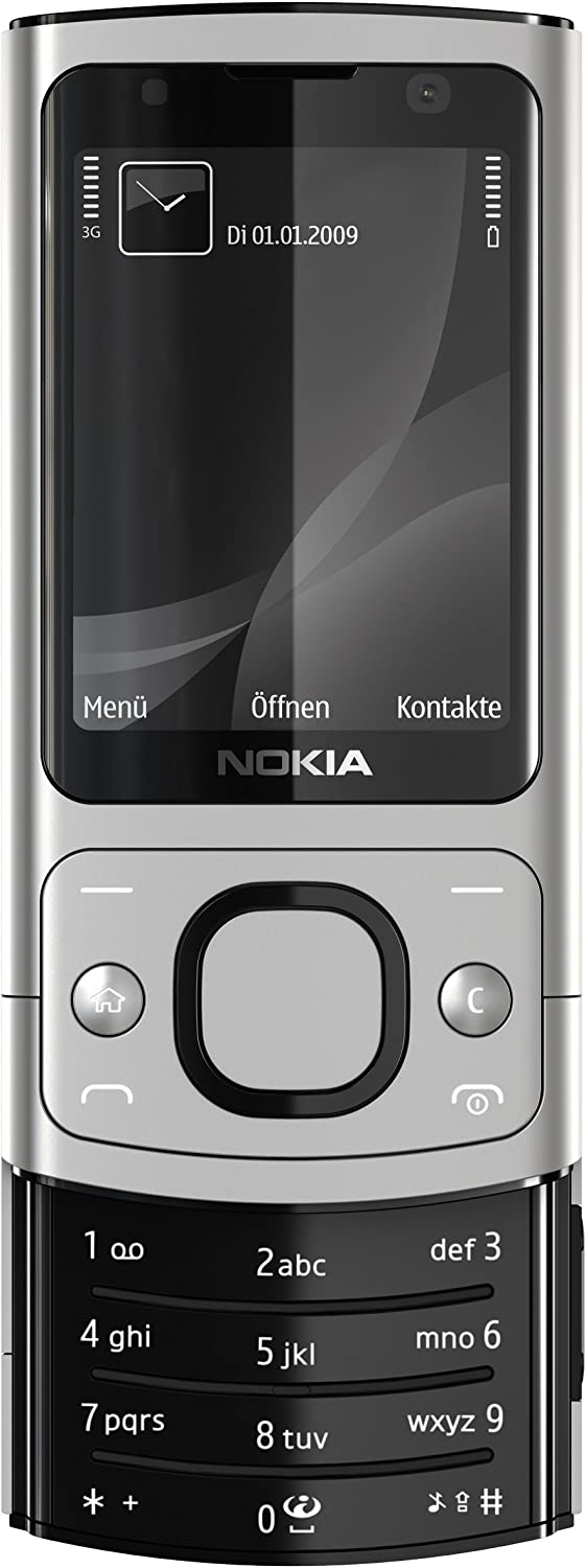 Nokia 6700 slide Tasten-Handy (Slider, UMTS, GPRS, Bluetooth, 5 MP Kamera, MP3-Player)