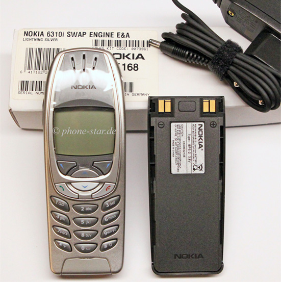 Nokia 6310i 6310 i Business Tasten-Handy Tri-Band Phone Bluetooth Neu New mit V7.00 (SWAP)