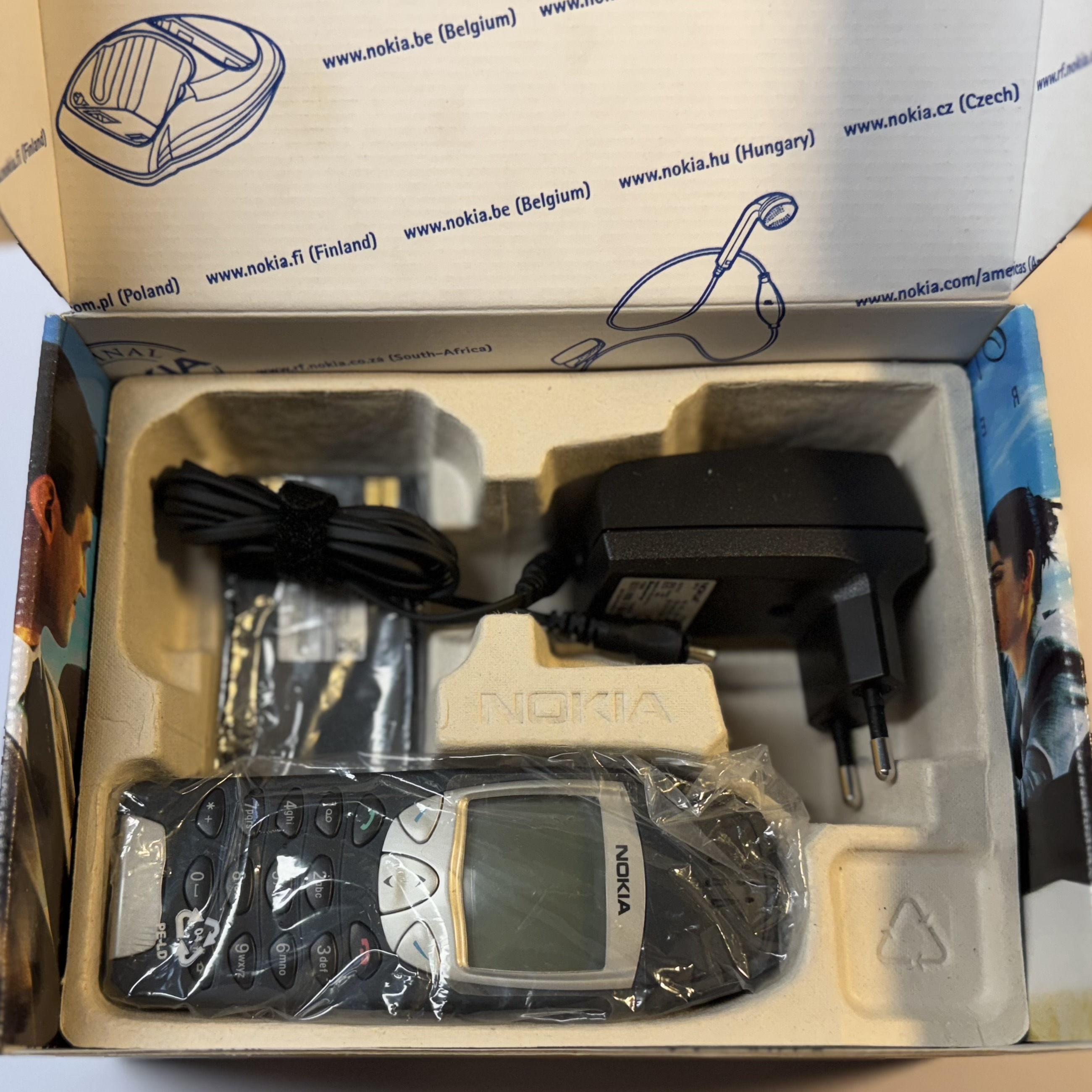 Nokia 6210 (NPE-3NX) Business Tasten-Handy für Kfz-Freisprech | Firmware V5.56 | Neu in OVP