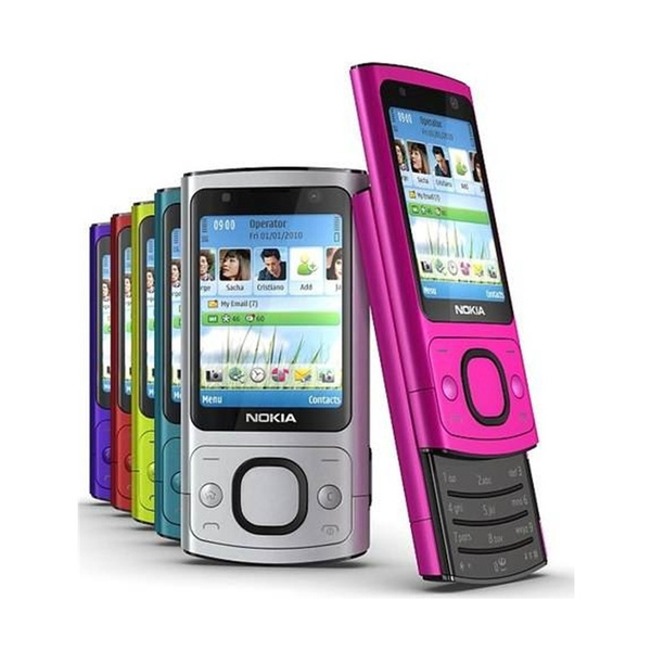 Nokia 6700 slide Tasten-Handy (Slider, UMTS, GPRS, Bluetooth, 5 MP Kamera, MP3-Player)