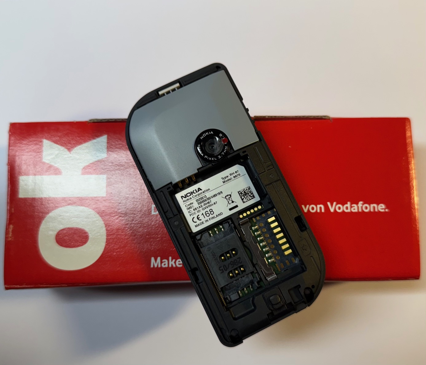 Nokia 6670 RH-67 Handy Mobile Phone Bluetooth UMTS Tri-Band Kamera MP3 Neu New (SWAP-Unit)