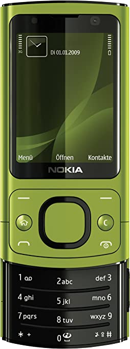 Nokia 6700 slide Tasten-Handy (Slider, UMTS, GPRS, Bluetooth, 5 MP Kamera, MP3-Player)
