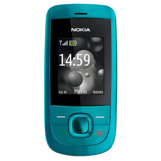 Nokia 2220 slide (2220s) Tasten-Handy Unlocked Slider Kamera Spiele MP3 [Farbwahl]