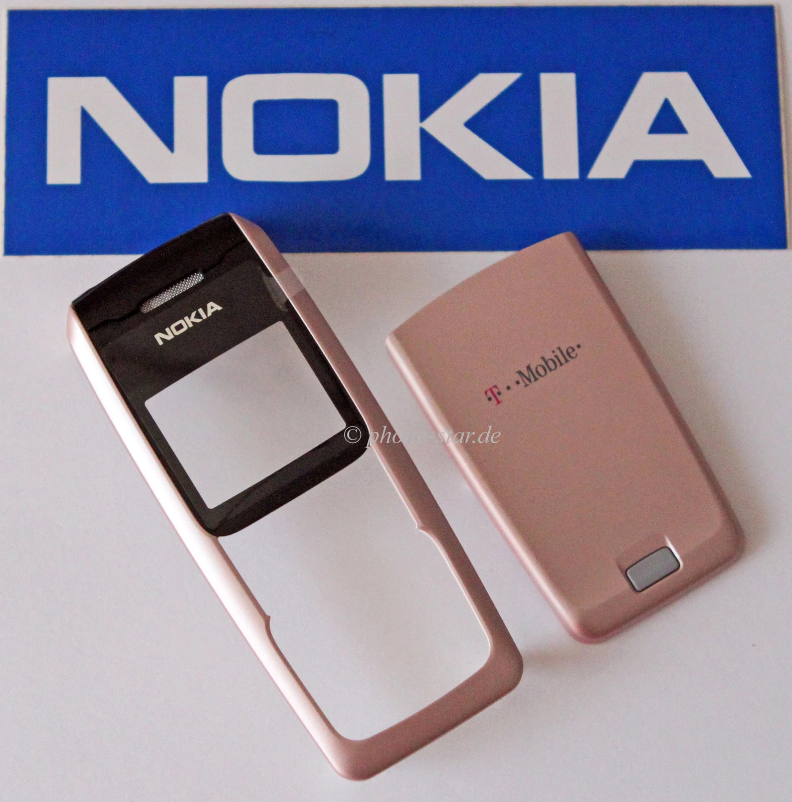 Original Nokia 2310 A/B-Cover Oberschale Front Back Battery Rear Housing Fascia Rose Pink