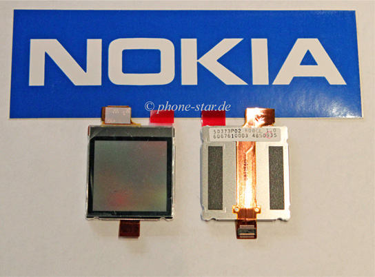 Original Nokia 5500 6230i Display LCD-Modul Bildschirm Screen (AM 208x208 COG 262KCO Rubi)