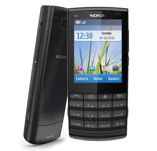 Nokia X3-02 Touch & Type Handy Quad-Band UMTS GPRS Bluetooth Kamera MP3