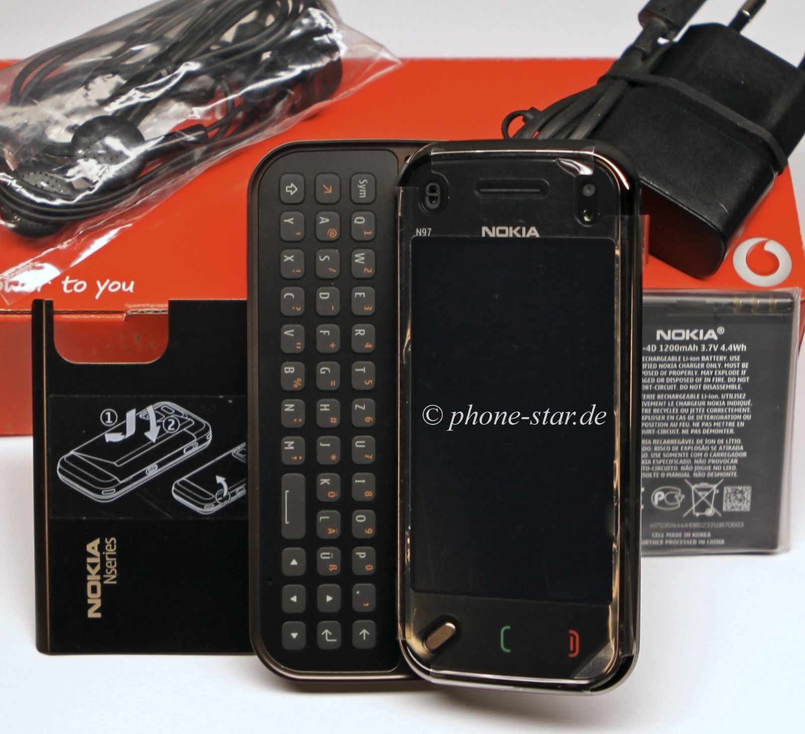 Nokia N97 mini 8GB RM-555 Handy Smartphone Touch Kamera MP3 WLAN UMTS Neu New