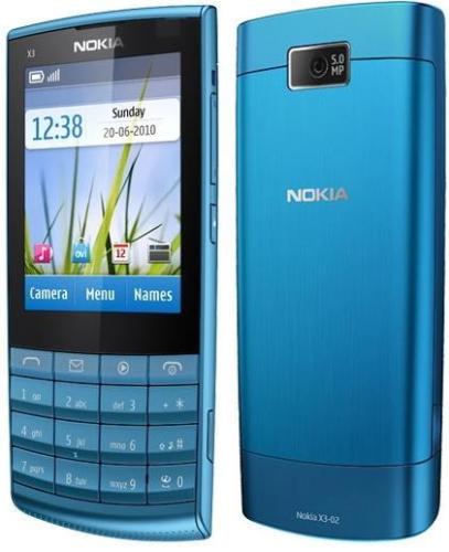 Nokia X3-02 Touch & Type Handy Quad-Band UMTS GPRS Bluetooth Kamera MP3 wie Neu