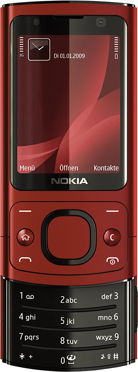 Nokia 6700 slide Tasten-Handy (Slider, UMTS, GPRS, Bluetooth, 5 MP Kamera, MP3-Player)