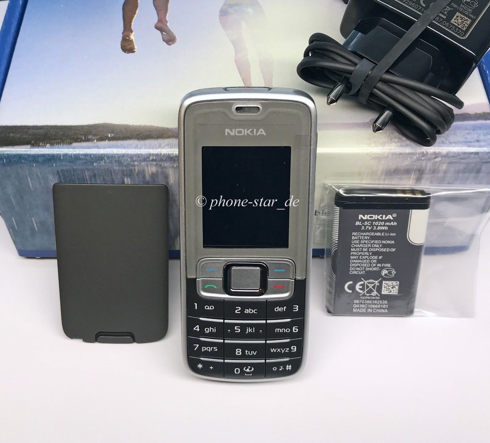 Nokia 3109 classic Tasten-Handy Tri-Band Mobile Phone Bluetooth MP3 wie Neu (ohne Kamera)