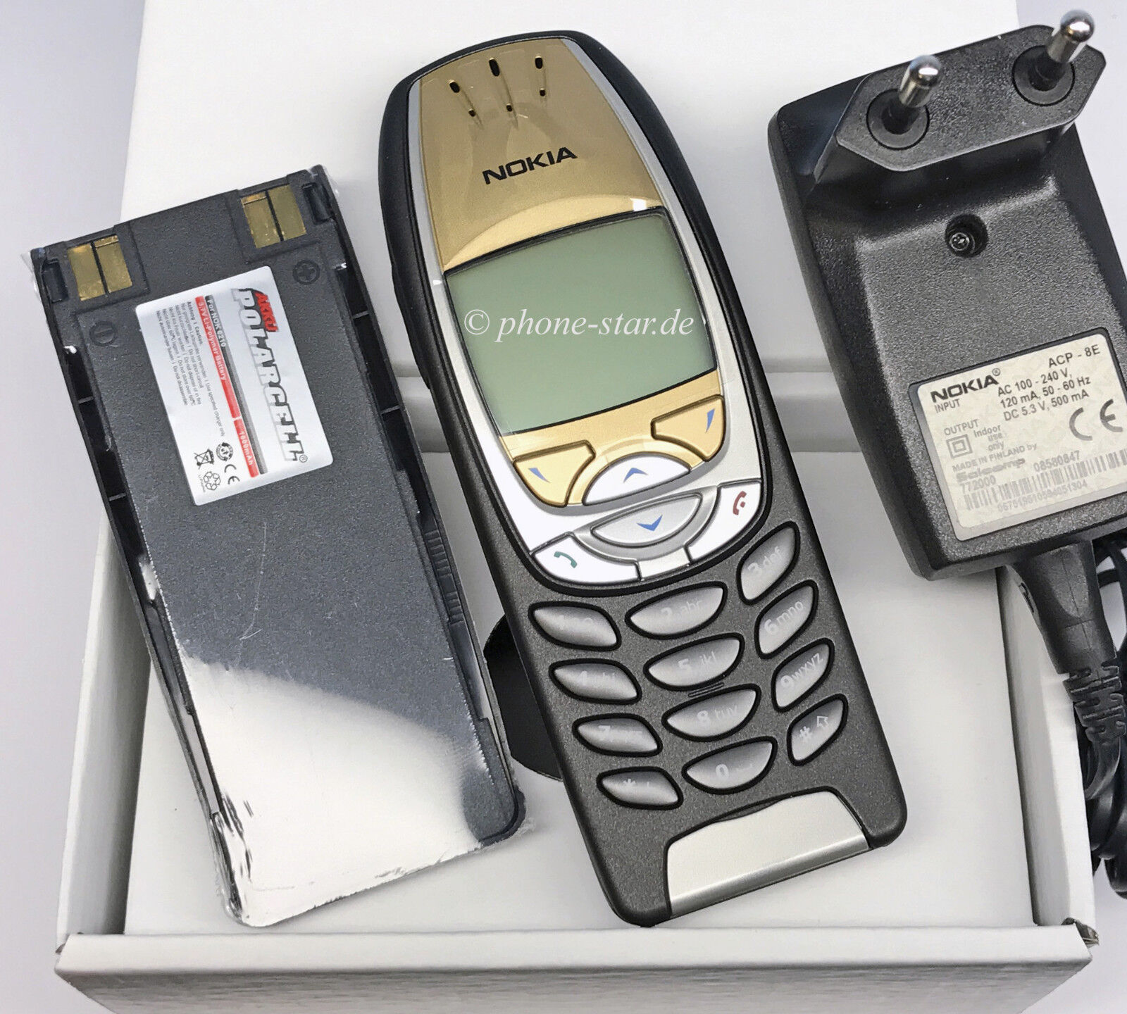 Nokia 6310 Business Tasten-Handy Dual-Band Phone Bluetooth Neu New mit V5.10 (Jet Black)
