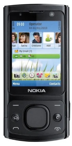 Nokia 6700 slide Tasten-Handy (Slider, UMTS, GPRS, Bluetooth, 5 MP Kamera, MP3-Player)